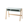 Bureau d'ordinateur en bois et métal pour espace de travail - 90 x 50 x 75